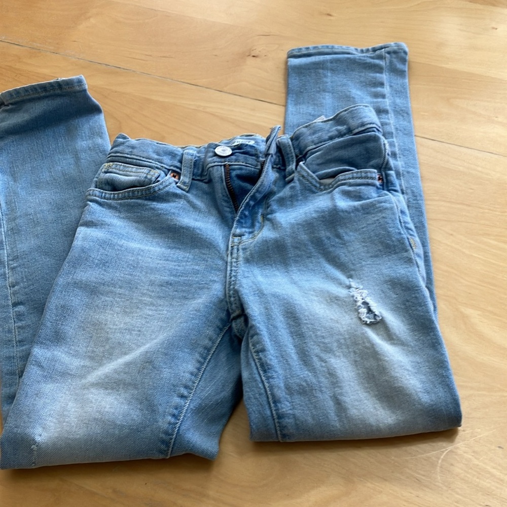 Old Navy light blue jeans size 10 slim good condition - Picture 2 of 5
